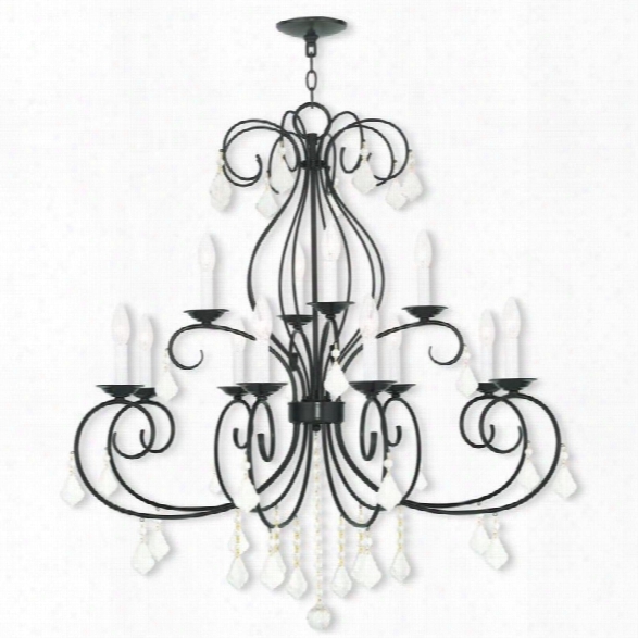 Livex Donatella Chandelier In English Bronze