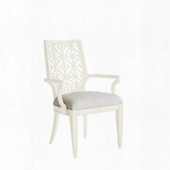 Stanley Furniture Coastal Living Oasis Catalina Arm Chair In Saltbox White