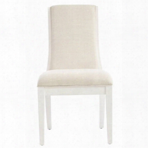 Stanley Furniture Panavista Madagascar Side Chair In Alabaster