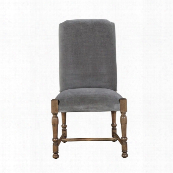 Universal Furniture Authenticity Brussels Side Chair In Khaki