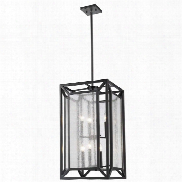 Z-lite Braum 8 Light Pendant In Bronze