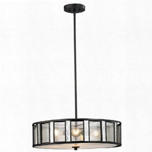 Z-lite Juturna 24 4 Light Round Pendant In Bronze