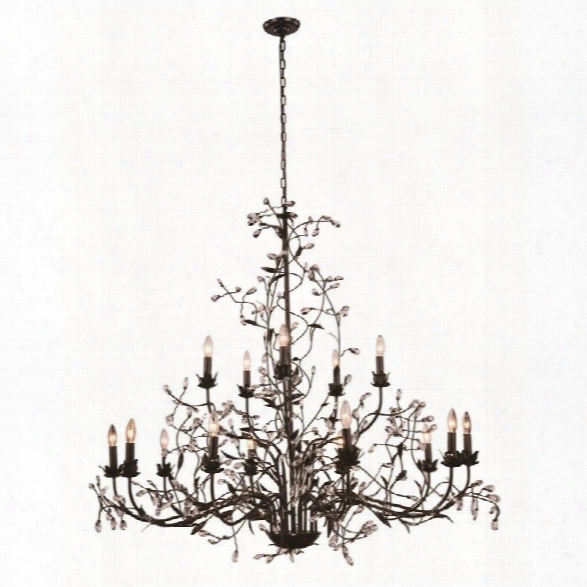 Elegant Lighting Arbor 55 15 Light Royal Crystal Chandelier