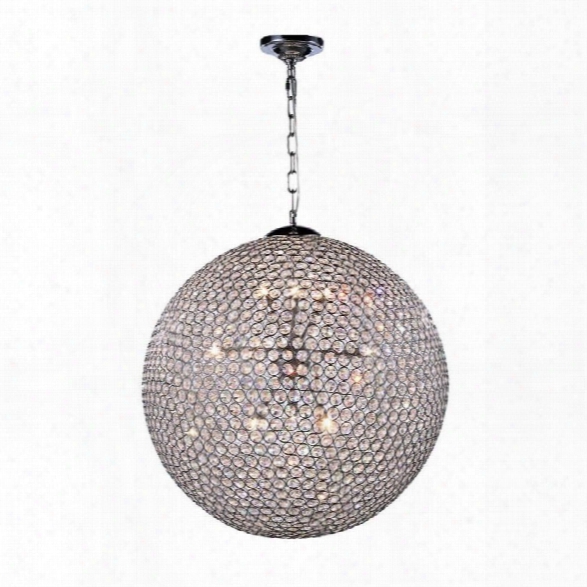 Elegant Lighting Cabaret 24 12 Light Royal Crystal Pendant Lamp