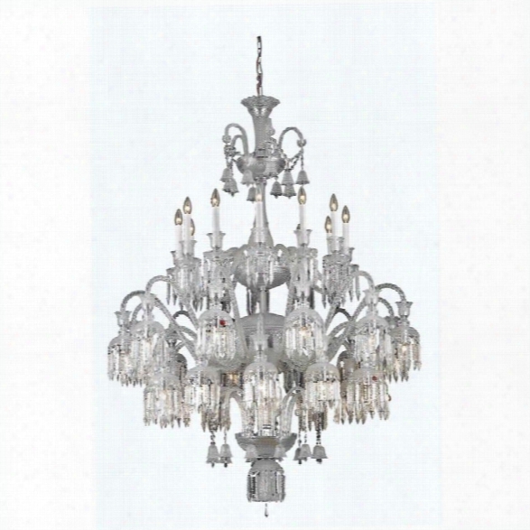 Elegant Lighting Majestic 48 36 Light Elegant Crystal Chandelier