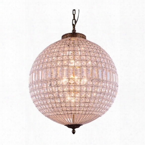 Elegant Lighting Olivia 25 5 Light Royal Crystal Pendant Lamp