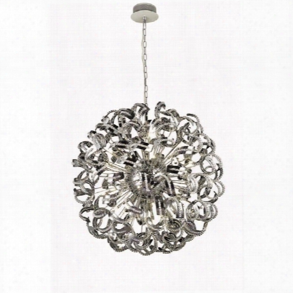 Elegant Lighting Tiffany 43 30 Light Elegant Crystal Pendant Lamp