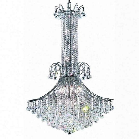 Elegant Lighting Toureg 35 16 Light Elements Crystal Chandelier