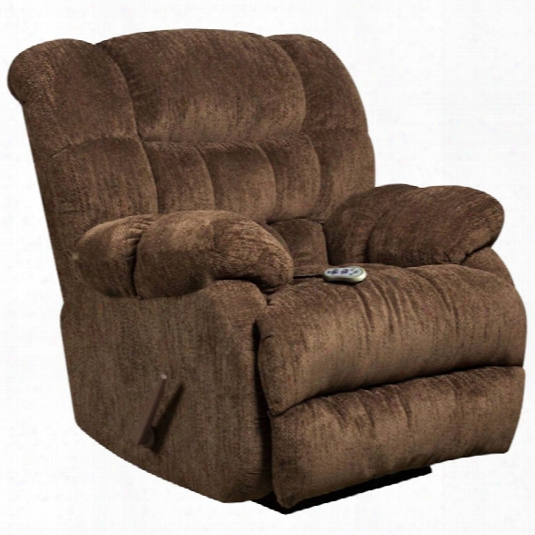 Flash Furniture Columbia Massage Recliner With Eat In Mushroom Bronw