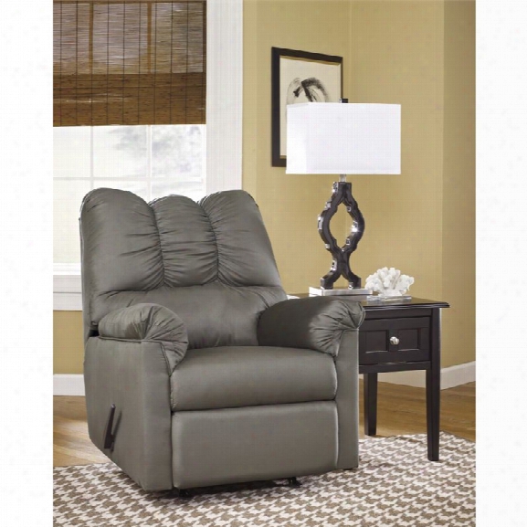 Flash Furniture Fabric Recliner In Cobblestone