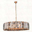 Elegant Lighting Monaco 43 10 Light Glass Crystal Pendant Lamp