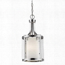 Z-Lite Willow 3 Light Pendant in Chrome