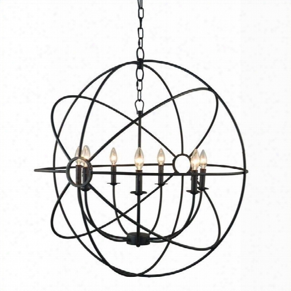 Yosemite Home Decor Shooting Star 7 Lights Mini Chandelier In Rustic