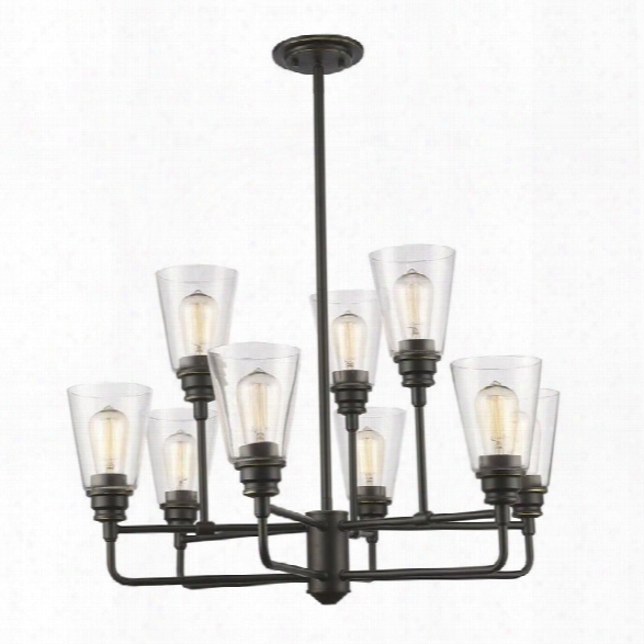 Z-lite Annora 9 Light Chandelier In Olde Bronze