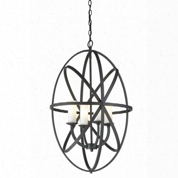 Z-lite Aranya 4 Light Pendant In Bronze