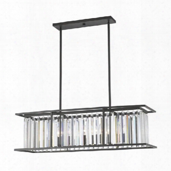 Z-lite Monarch 6 Light Pendant In Bronze