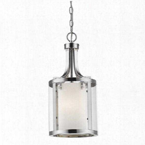 Z-lite Willow 3 Light Pendant In Chrome