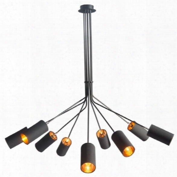 Zuo Ambition Ceiling Lamp In Black