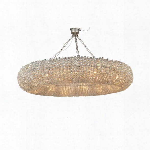 Abbyson Living Emma Oval Shaped Chandelier