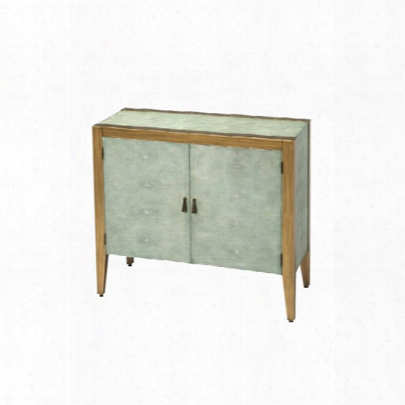 Butler Specialty Cosmopolitan Apollonia Console Cabine Tin Shagreen