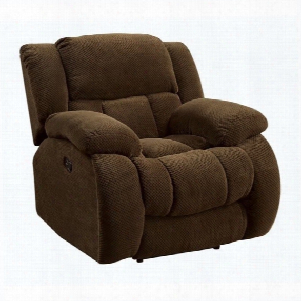 Coaster Weissman Recliner In Brown