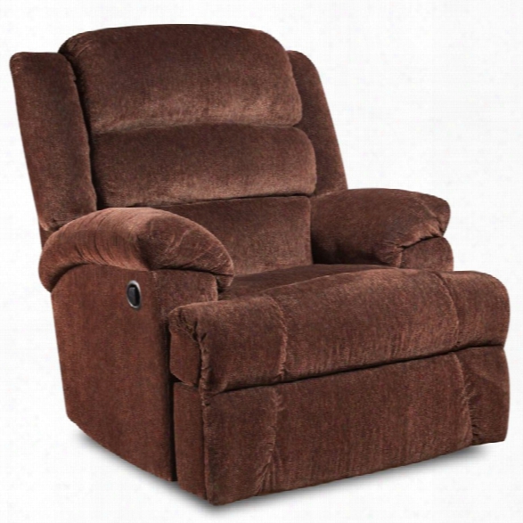 Flash Furniture Aynsley Big And Tall Recliner In Claret Orange