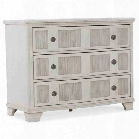 Hooker Furniture 3 Drawer Swedish Chest In White