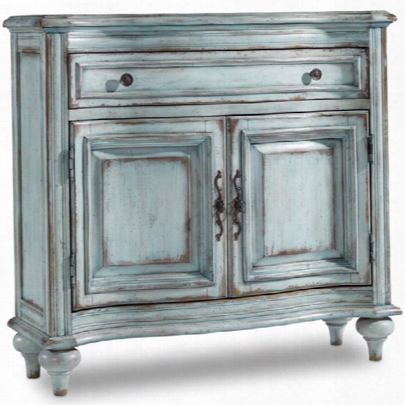 Hooker Furniture Accent Chest In Light Blue