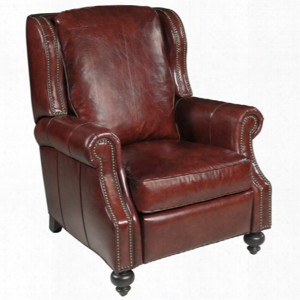 Hooker Furniture Balmoral Cornwall Recliner In Red