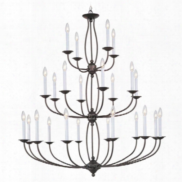 Livex Lighting Chandelier In Bronze