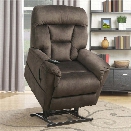 PRI Serengeti Dual Motor Lift Chair in Light Brown