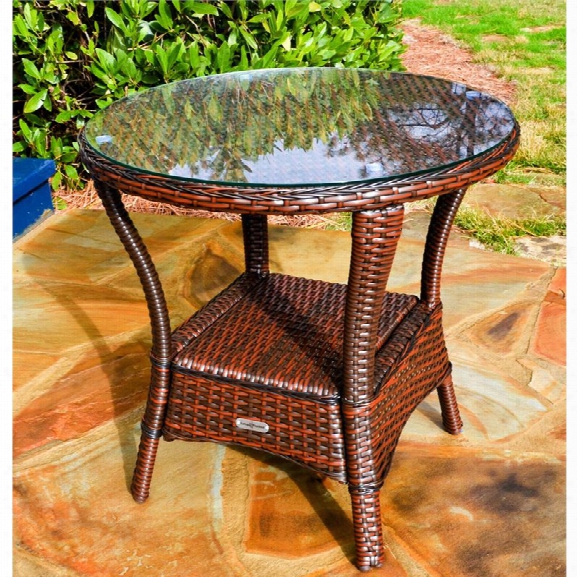 Tortuga Sea Pines Outdoor End Table In Java