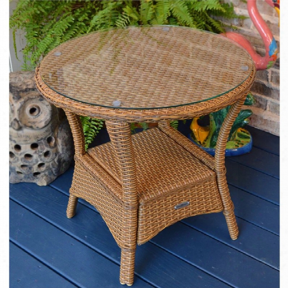 Tortuga Sea Pines Outdoor End Table In Mojave