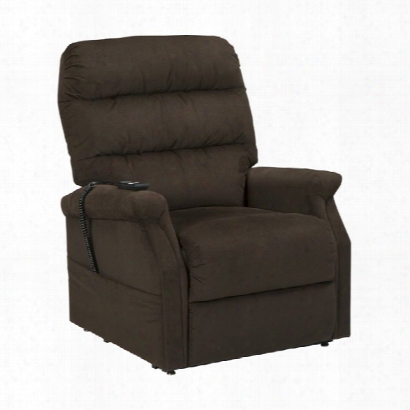 Ashley Brenyth Power Lift Recliner In Chocolate