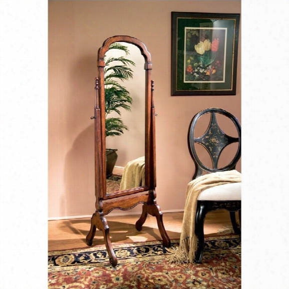Butler Sepcialty Cheval Mirror In Plantation Cherry Finish