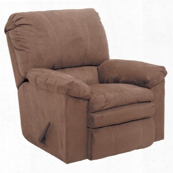 Catnapper Impulse Power Rocker Fabric Recliner In Cafe