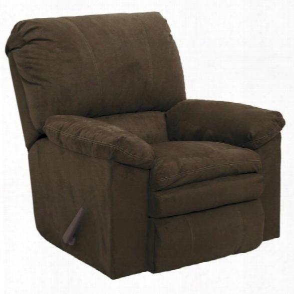 Catnapper Impulse Power Rocker Fabric Recliner In Godiva