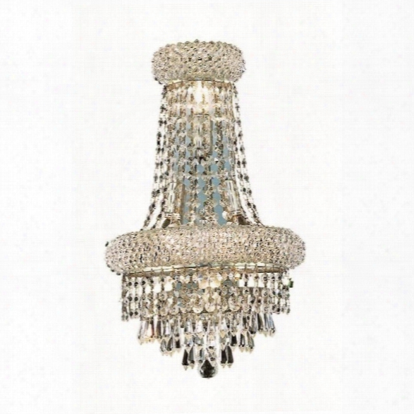 Elegant Lighting Primo 18 4 Light Elements Crystal Wall Sconce