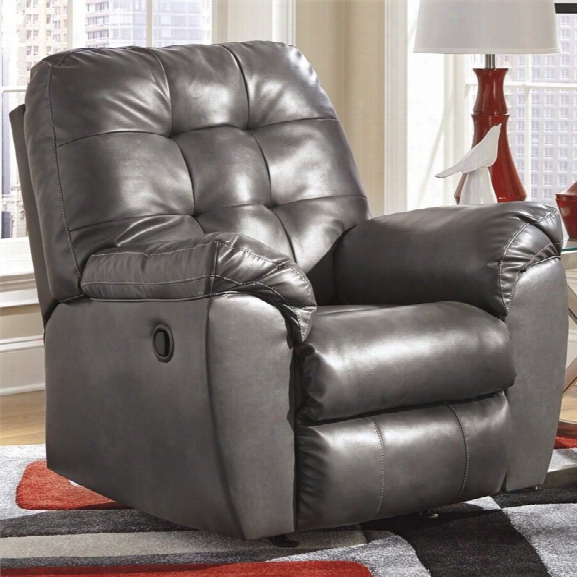 Flash Furniture Durablend Recliner In Gray