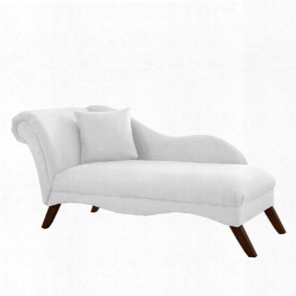 Skyline Chaise Lounge In White
