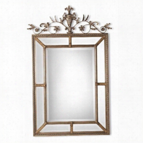 Uttermost Le Vau Vertical Silver And Gold Mirror