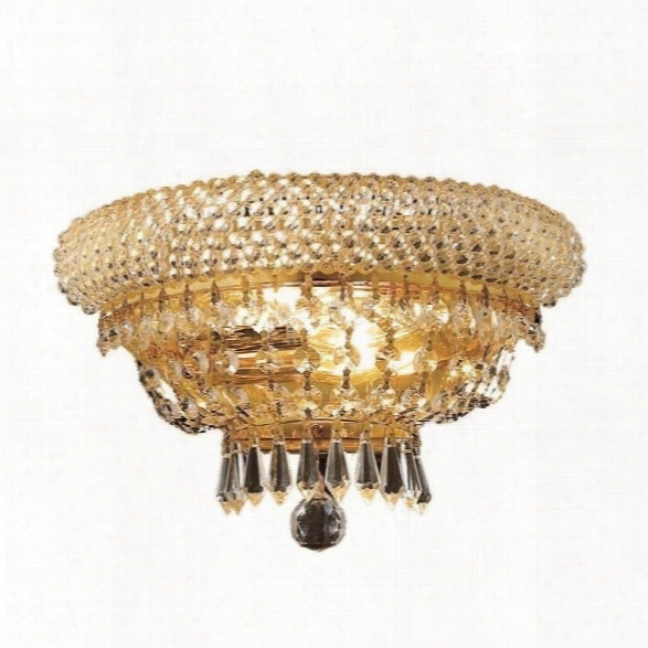 Elegant Lighting Primo 8 2 Light Elements Crystal Wall Sconce