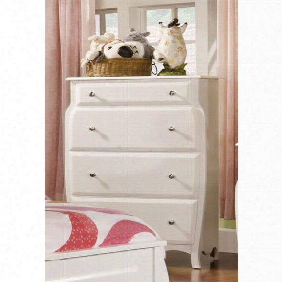 Furniture Of America Palon 4 Drawer Chest In White