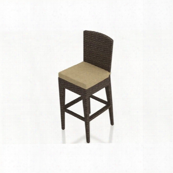 Harmonia Living Arden Patio Bar Stool In Heather Beige