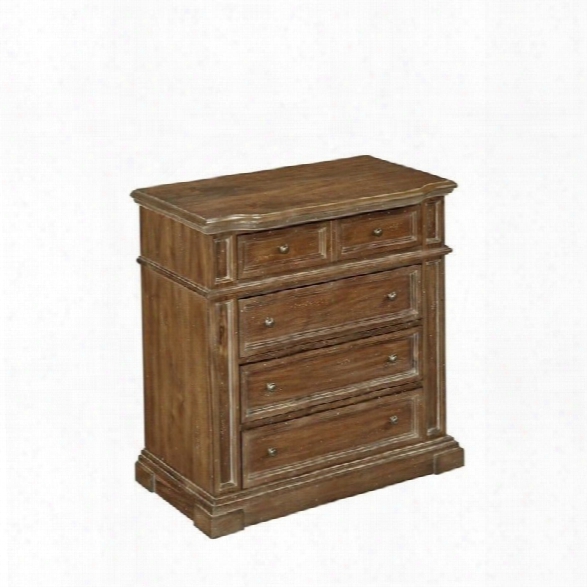 Home Styles Americana Chest In Natural Acacia