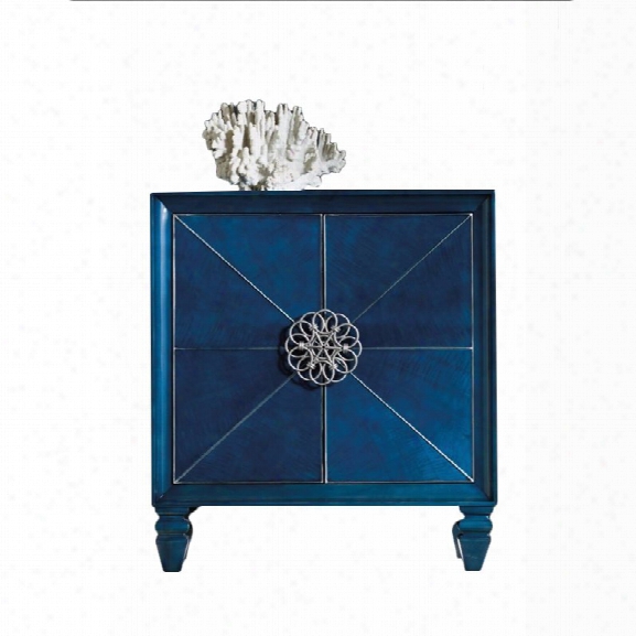 Hooker Furniture Melange Spectrum Accent Chest In Blue