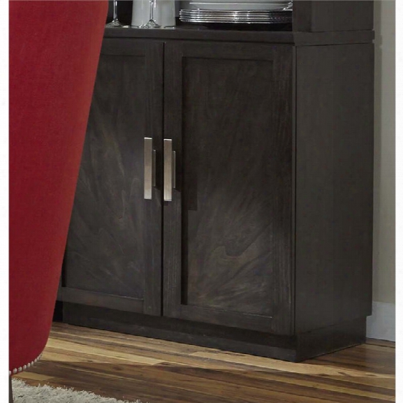 Liberty Furniture Platinum Bunching Accent Cabinet In Satin Espresso