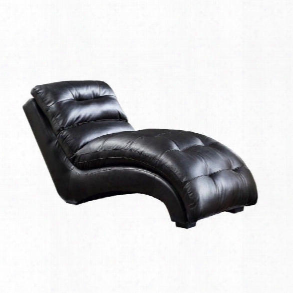 Picket House Furnishings Daphne Chaise In Black