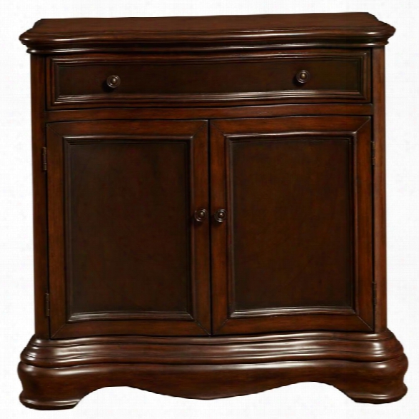 Pri Two Tone Hall Chest In Brown