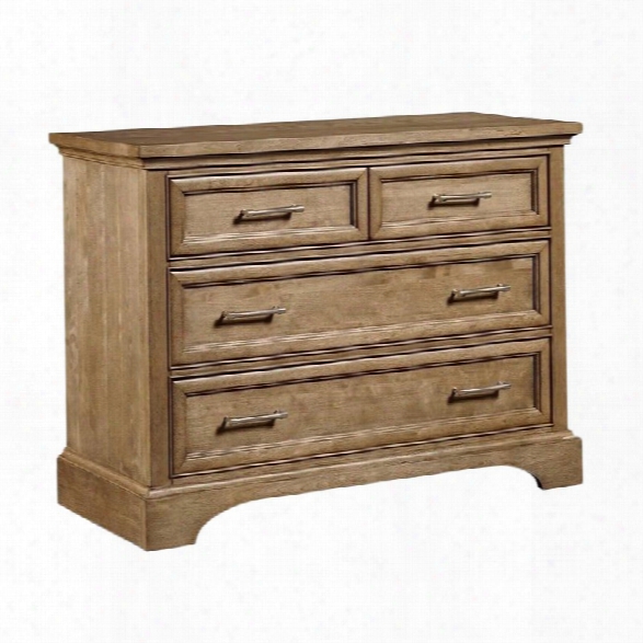 Stone & Leigh Chelsea Square 4 Drawer Dresser In French Toast